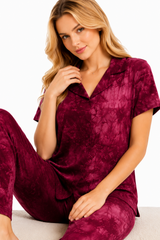 27327 KD Women's Classic Viscose Pajama Set