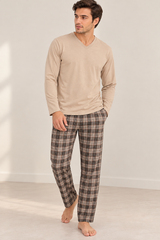 1250 Men’s Pajamas with Plaid Pants SOX