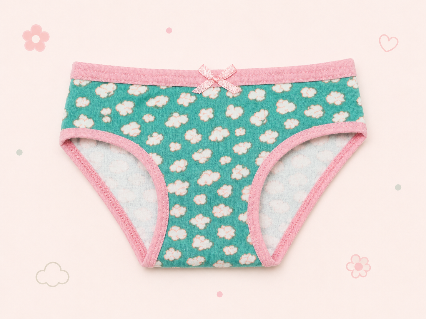 Kids Girls’ Cotton Panty karma Pack 3*1 Different Designs