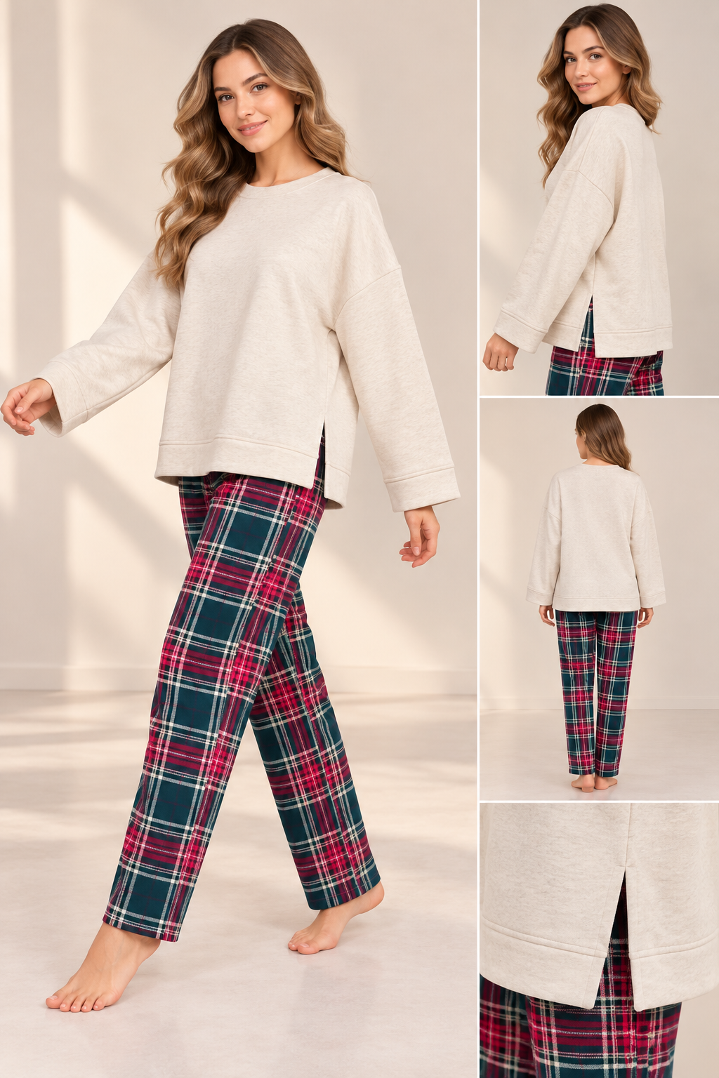 734214 Women’s Winter Cotton Pajamas VIVA