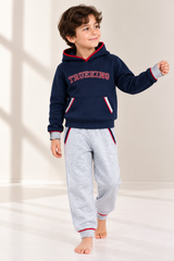 7104 Boys’ Winter Cotton Pajamas SIKA