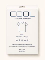 171 COOL Men's Short Sleeve V-Neck Undershirt