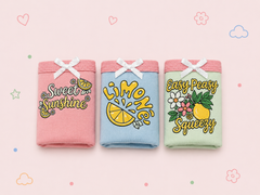 Kids Girls’ Cotton Panty kalia Pack 3*1 Different Designs
