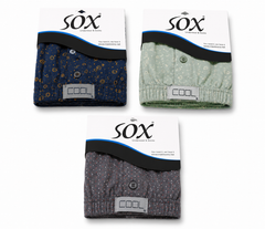 130 COOL Men's Printed Boxer Briefs – Assorted Designs