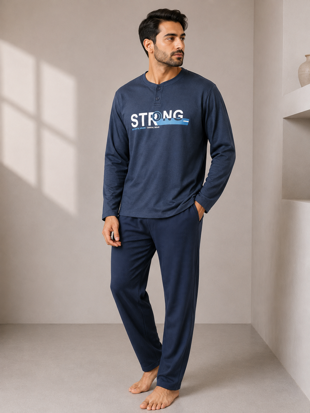 3 Men’s Winter Cotton Pajamas