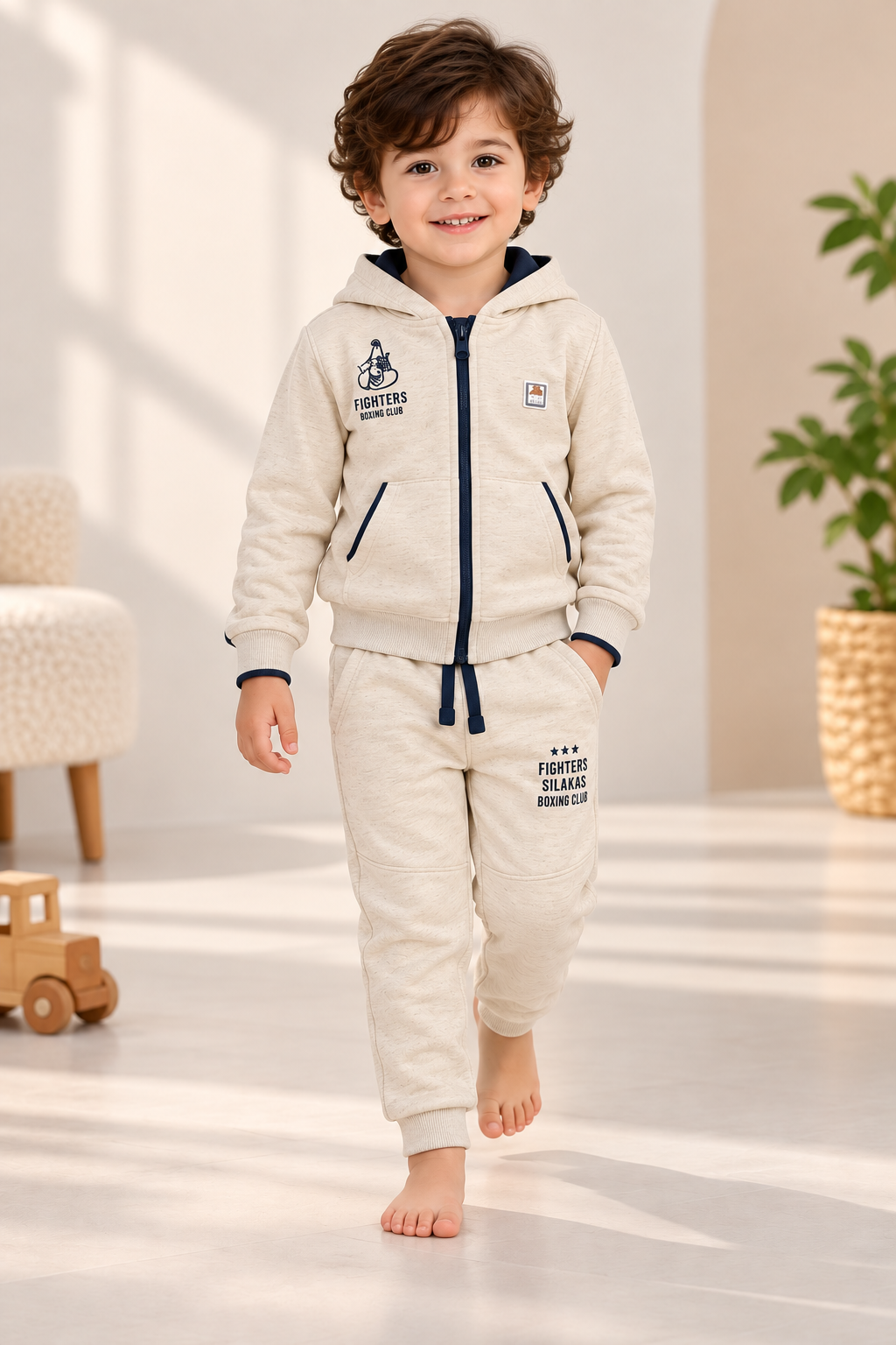 3111 Kids’ Winter Cotton Pajamas SIKA