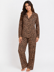 27364 Women's Classic Long Sleeve Pajama Set K.D