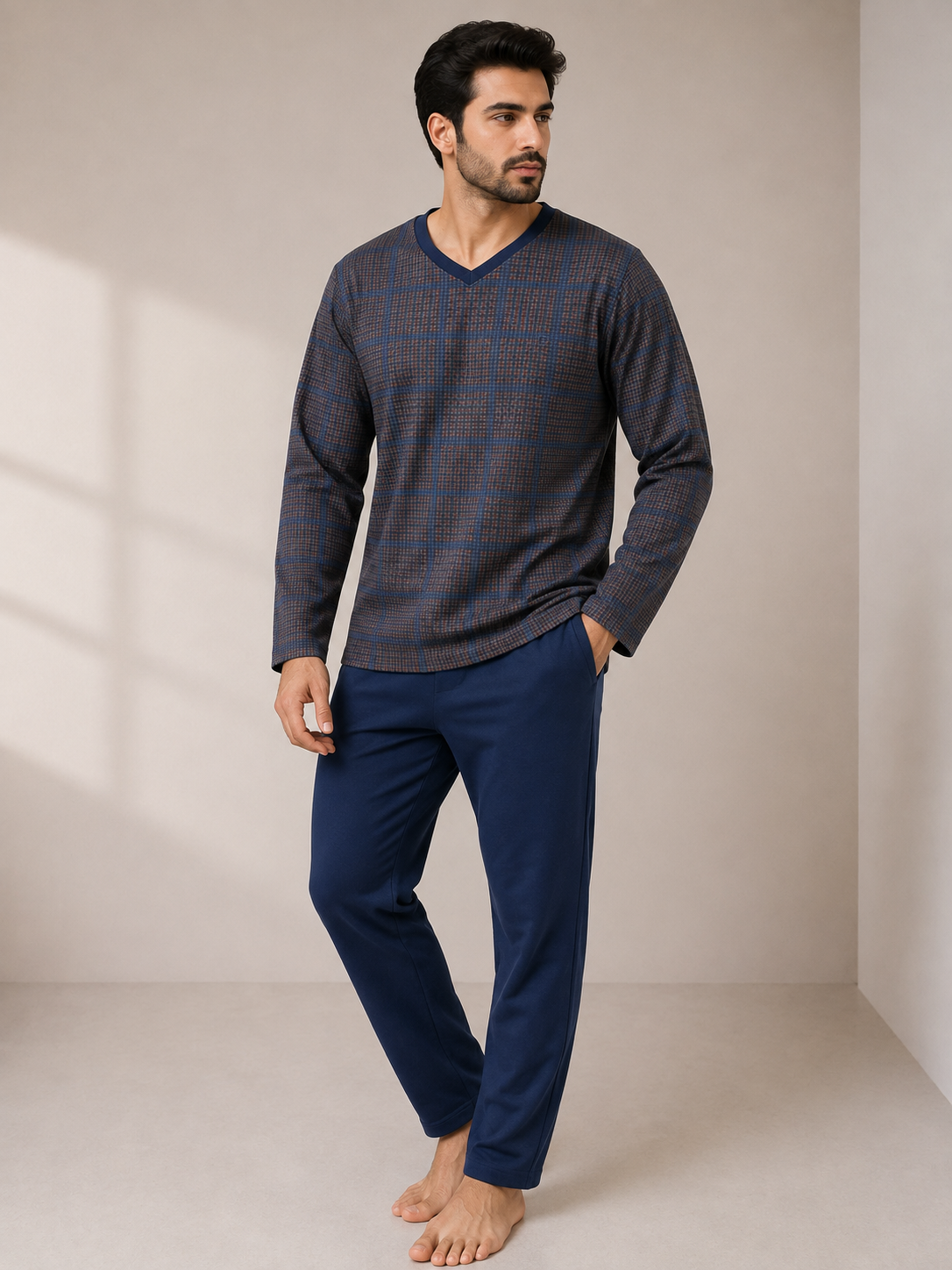 11 Men’s Winter Cotton Pajamas