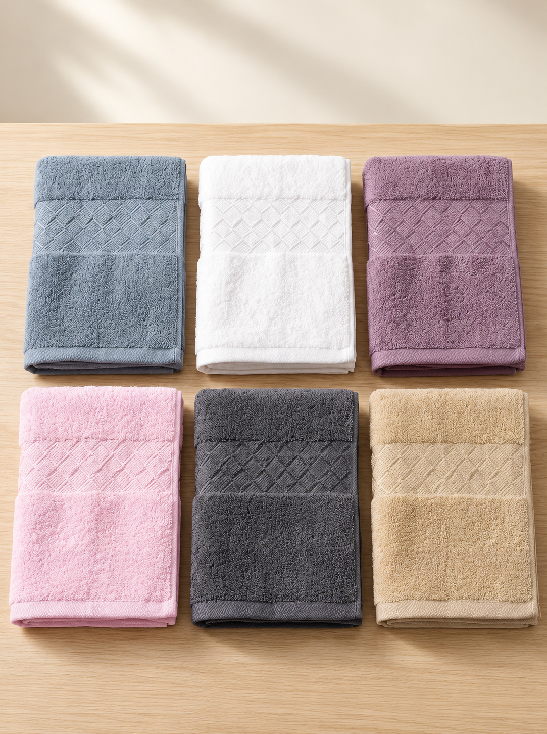 Cotton Towels 30 × 30 CM – Pack of 3