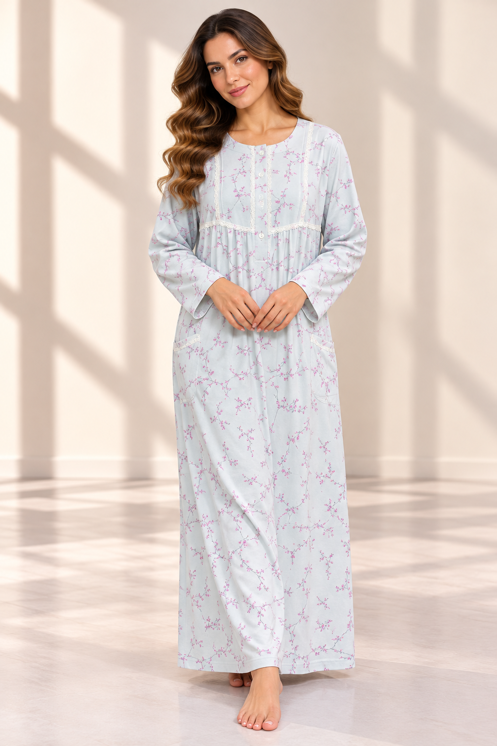 713203 Women’s Winter Cotton Galabeya VIVA