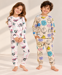 Unisex Kids’ Warm Printed Pajamas 🧸