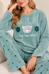1062 Women’s Winter Velvet Pajamas ❄️