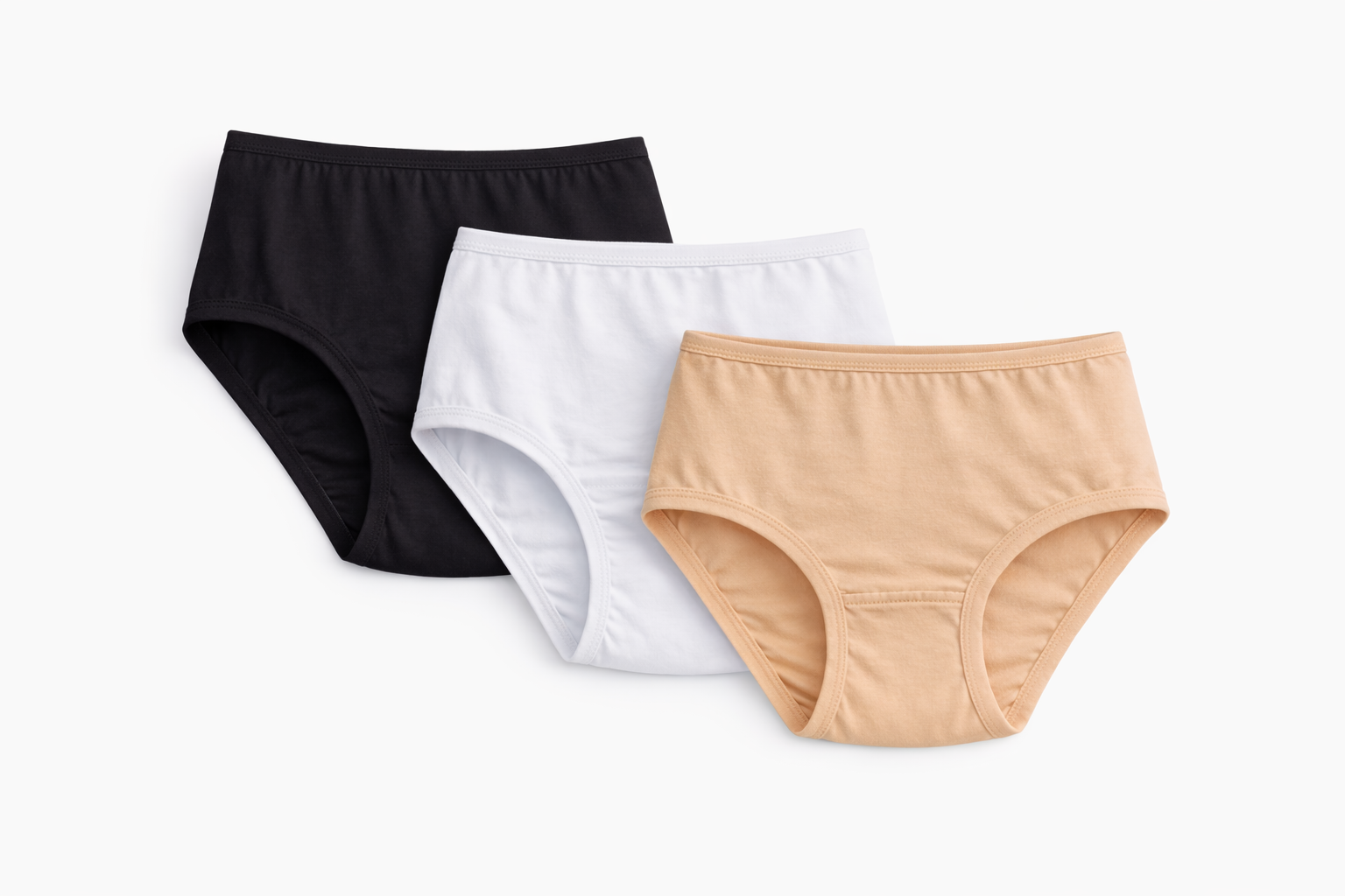 Charmin Midi  Panties (Wide Elastic / Thin Elastic) – 3-Pack