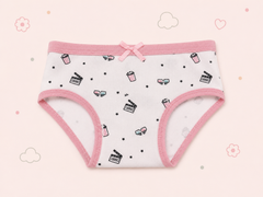 Kids Girls’ Cotton Panty karma Pack 3*1 Different Designs