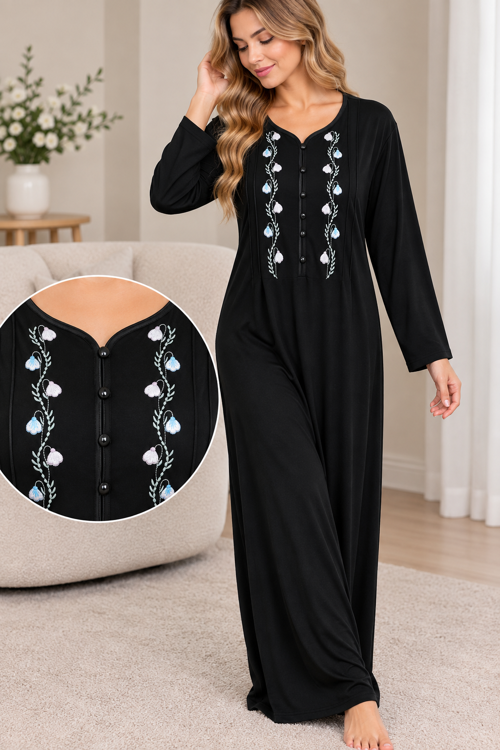 27109 Women’s Viscose Galabeya ✨