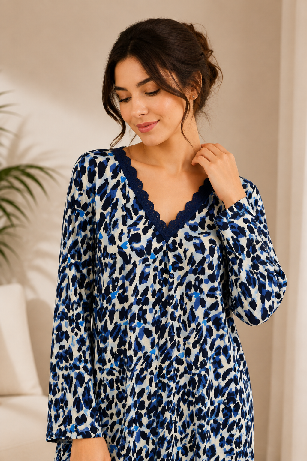 27215 Women’s Viscose Galabeya K.D