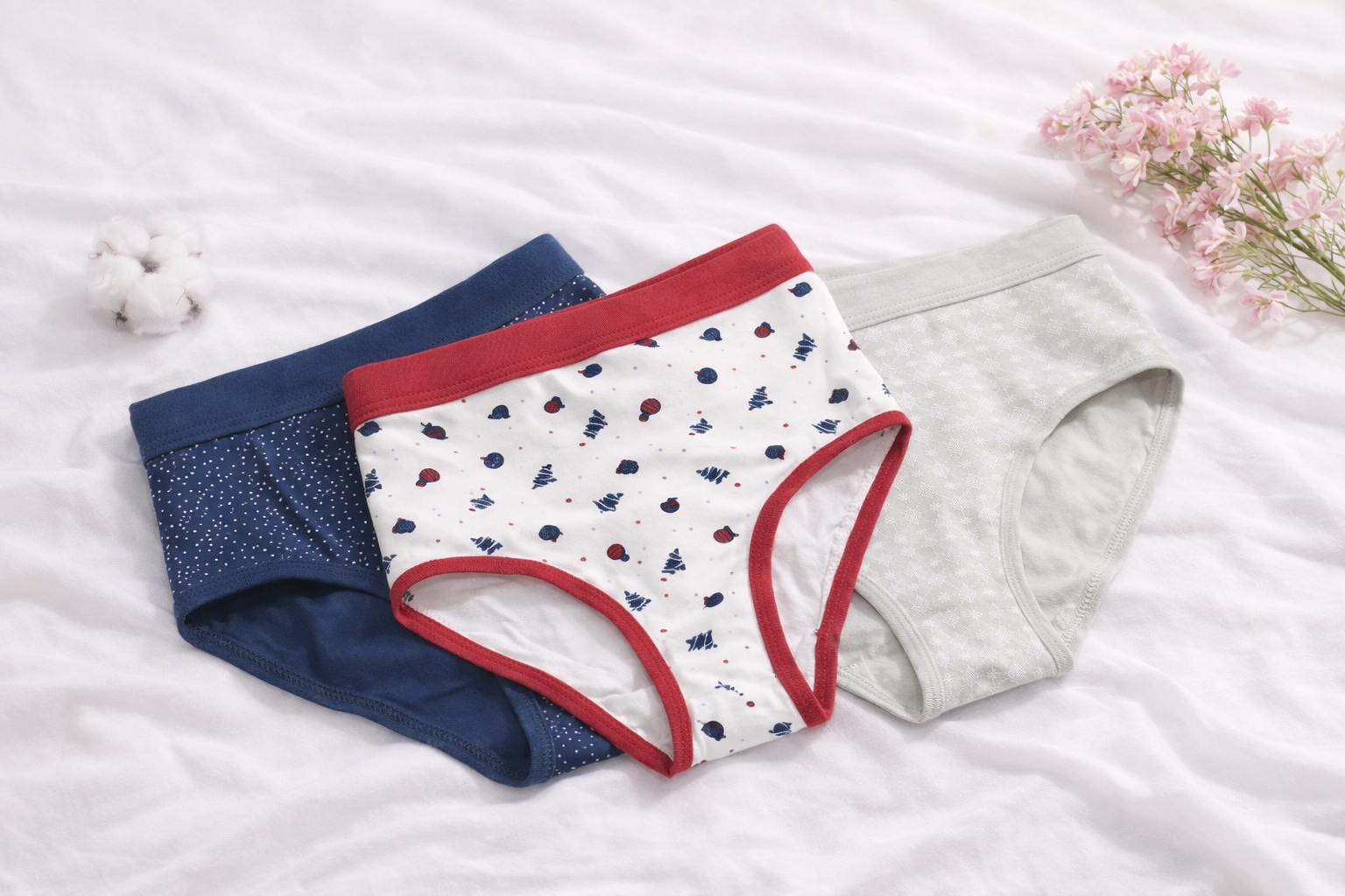Panties Printed Milk – 3-Pack (Bikini / Brief / Midi / High Brief )