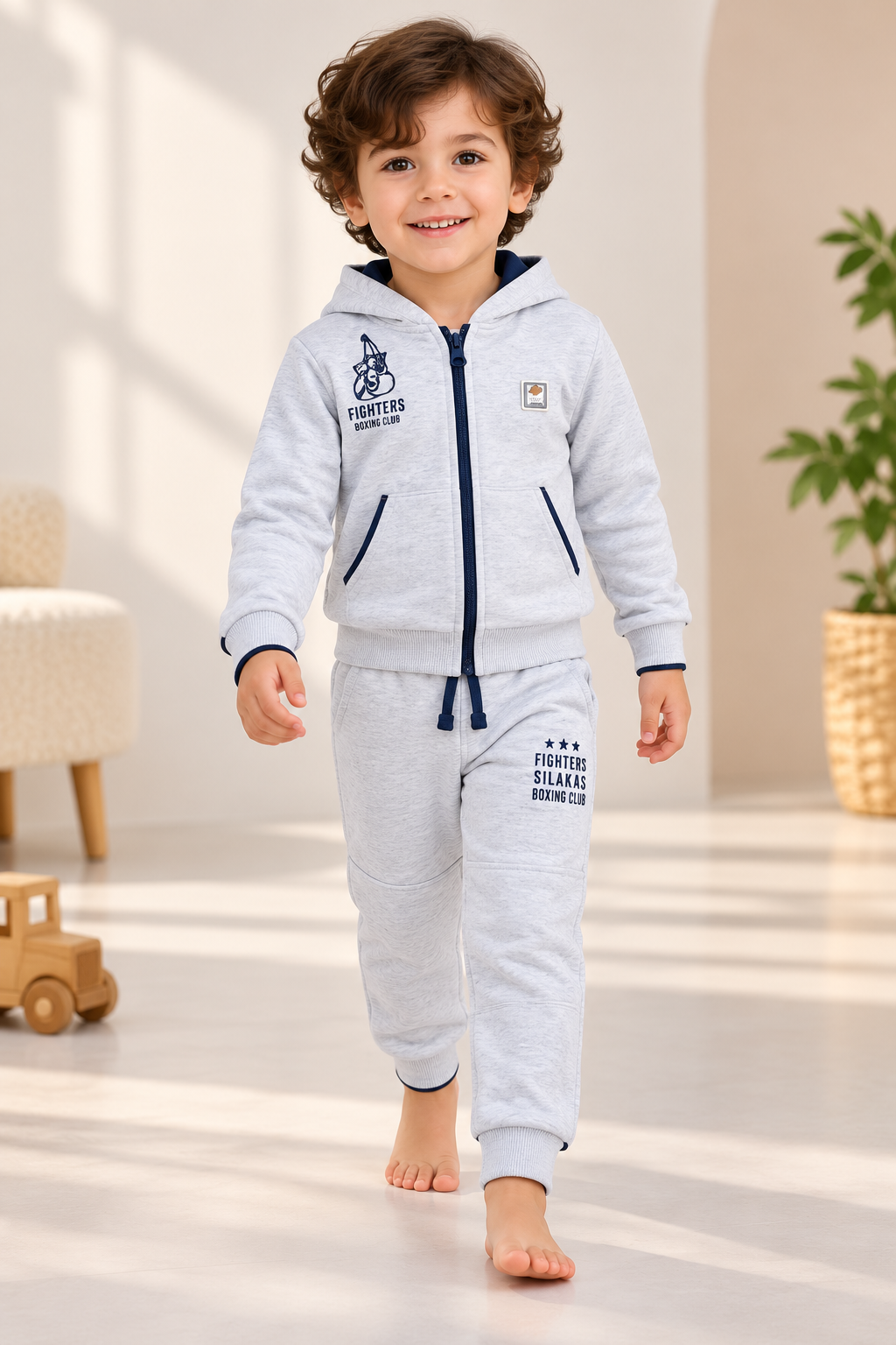 3111 Kids’ Winter Cotton Pajamas SIKA