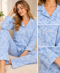 9753 Women’s Cotton Pajamas 🌸 ELLINZA