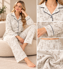 733010 Women's winter pajamas