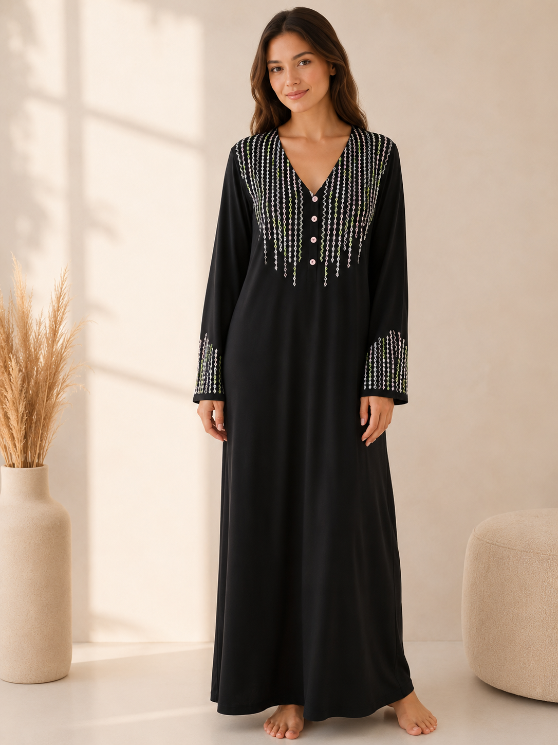 103 Women’s Autumn Viscose Galabeya 🍂