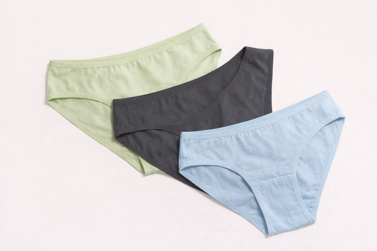 Panty Milk Plain (Bikini / Brief) – Pack of 3 Pieces