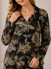 9070 Women’s Classic Autumn Cotton Pajamas