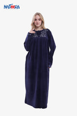 24/1 Women’s Winter Velvet Galabeya DAHAB