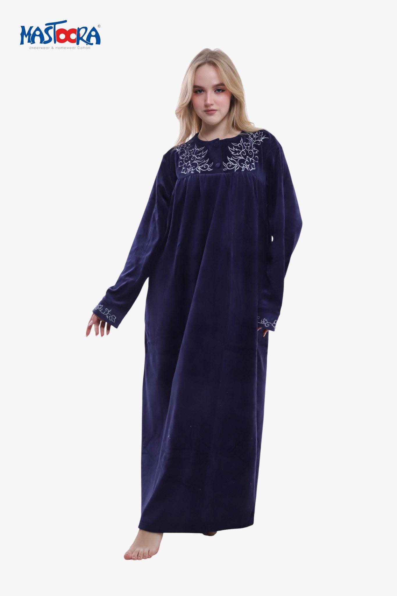 24/1 Women’s Winter Velvet Galabeya DAHAB