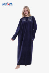 24/1 Women’s Winter Velvet Galabeya DAHAB