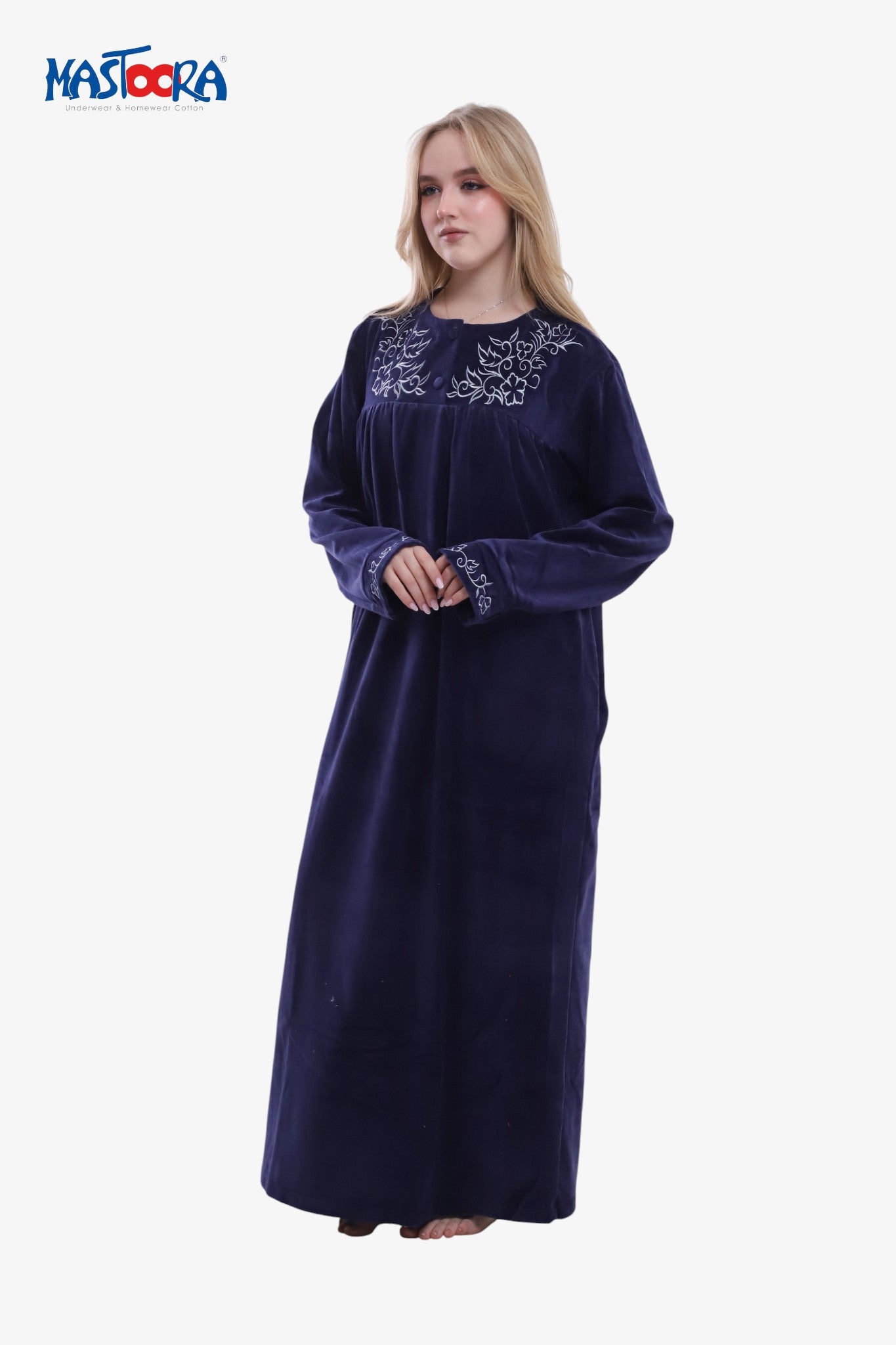 24/1 Women’s Winter Velvet Galabeya DAHAB