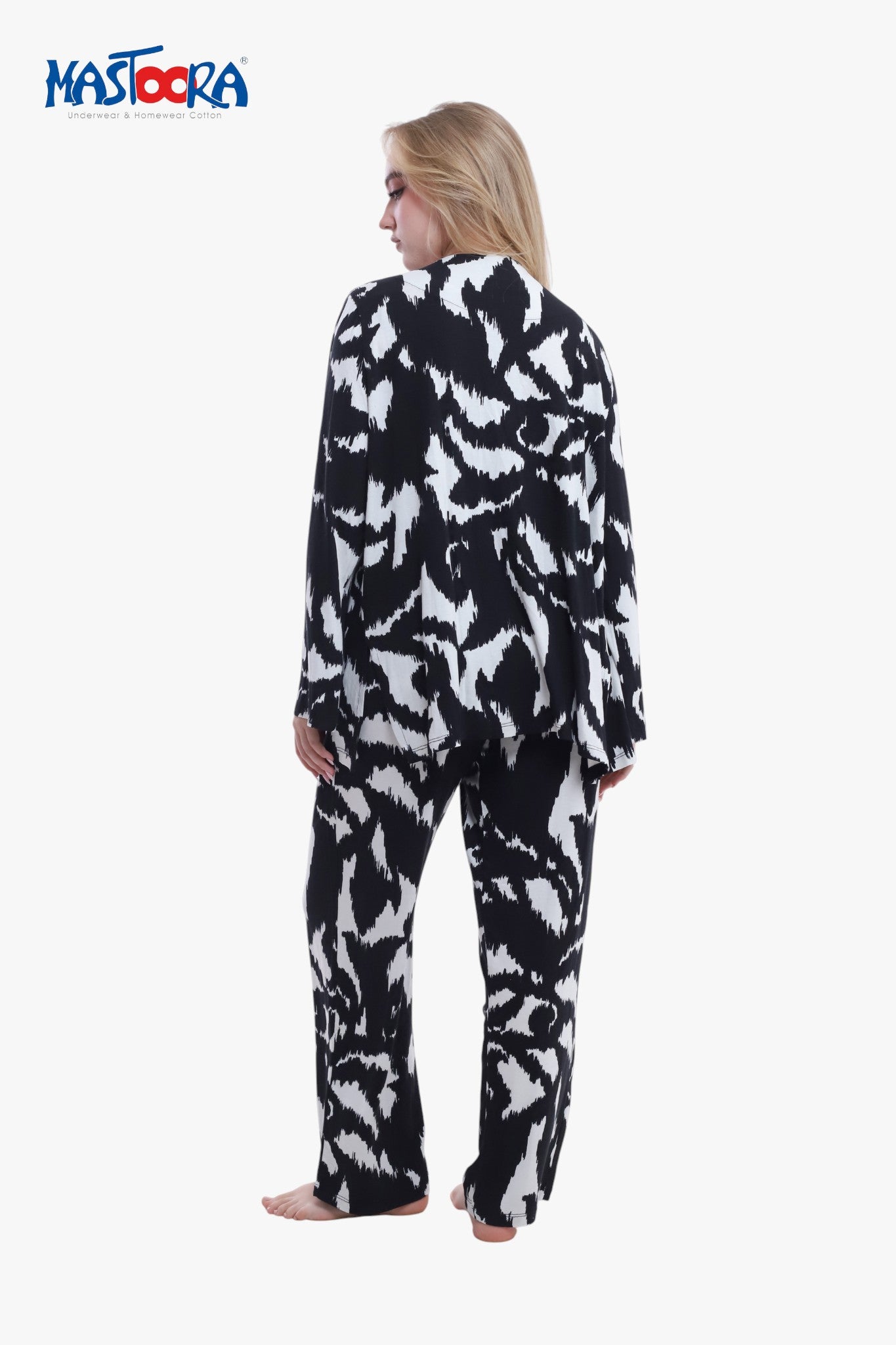 Print 2 Women's Viscose Pajamas Fleur