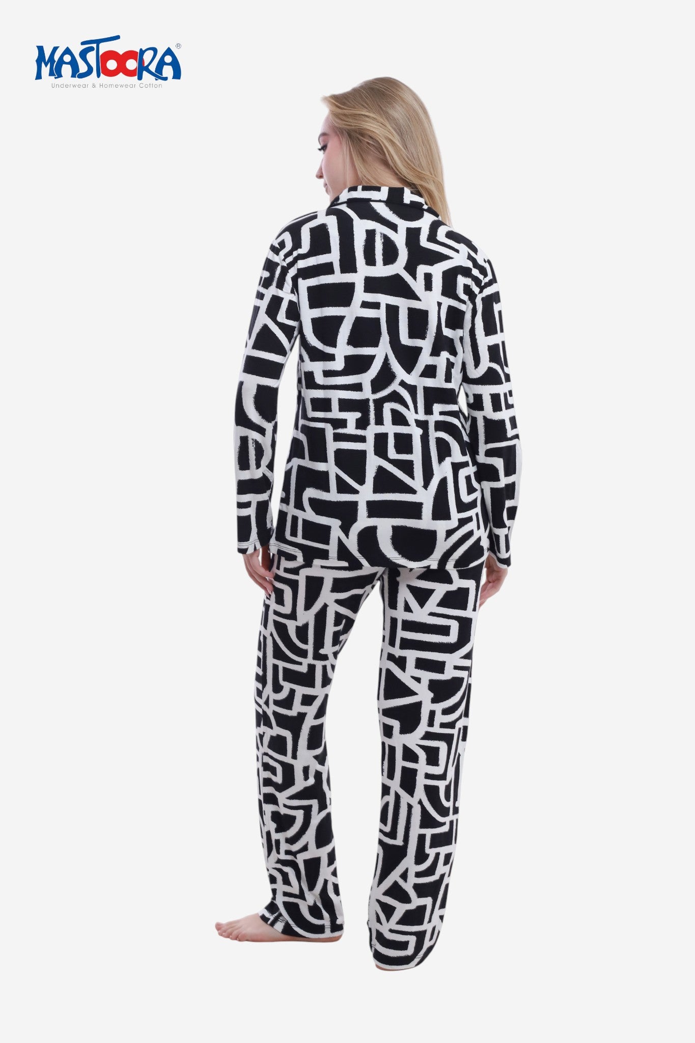 1750 Women's Classic Viscose Pajamas Fleur