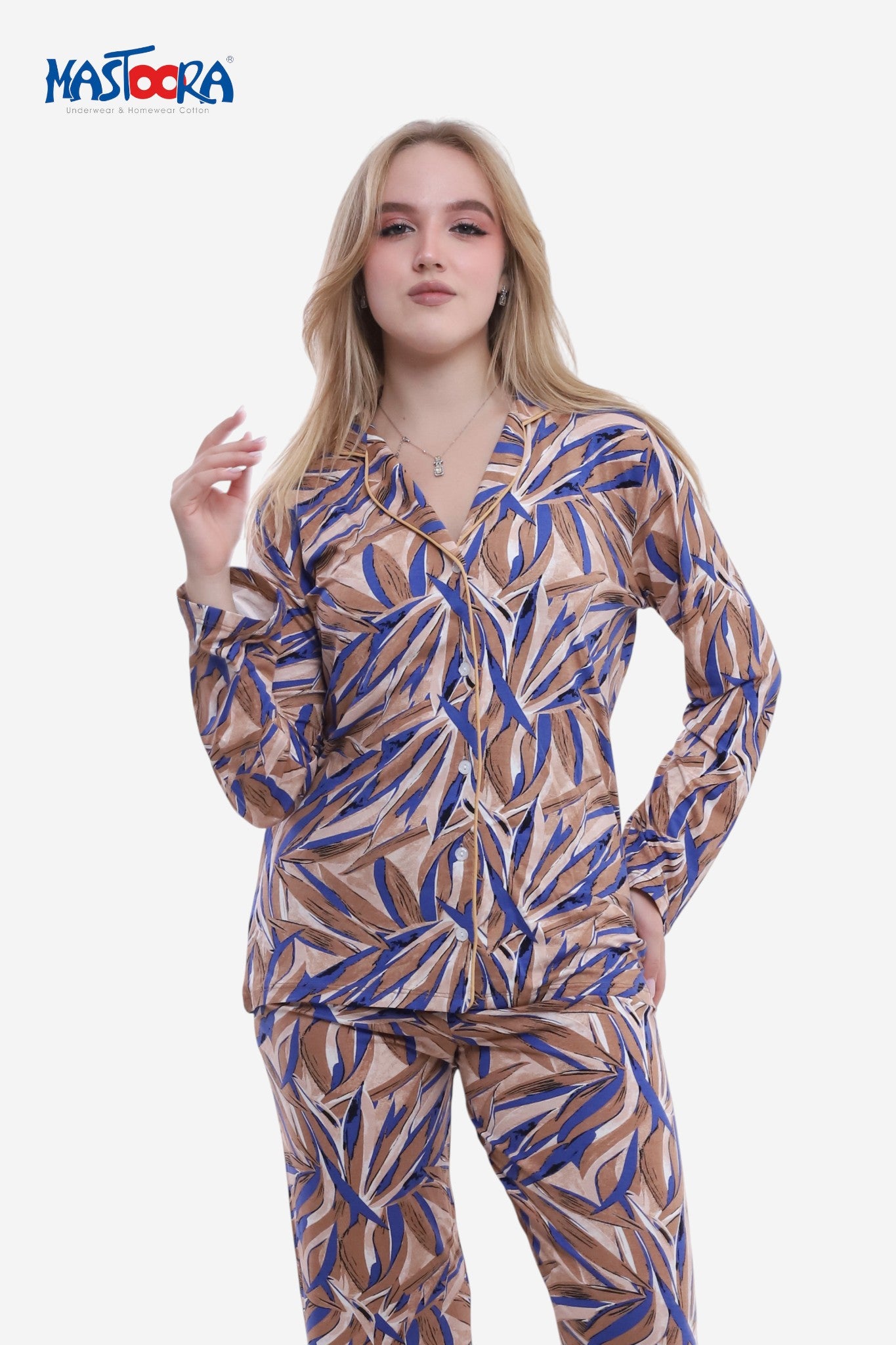 8000 Women's Classic Viscose Pajamas Fleur
