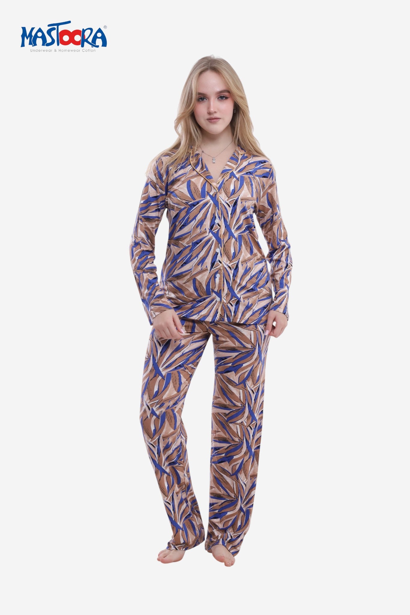 8000 Women's Classic Viscose Pajamas Fleur