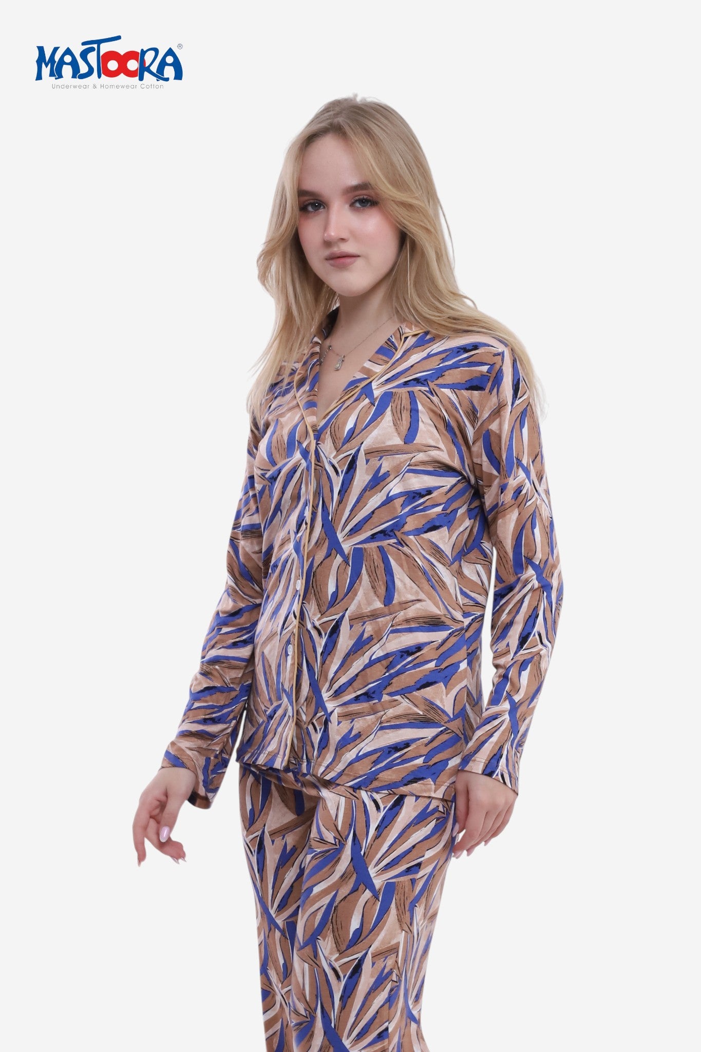 8000 Women's Classic Viscose Pajamas Fleur
