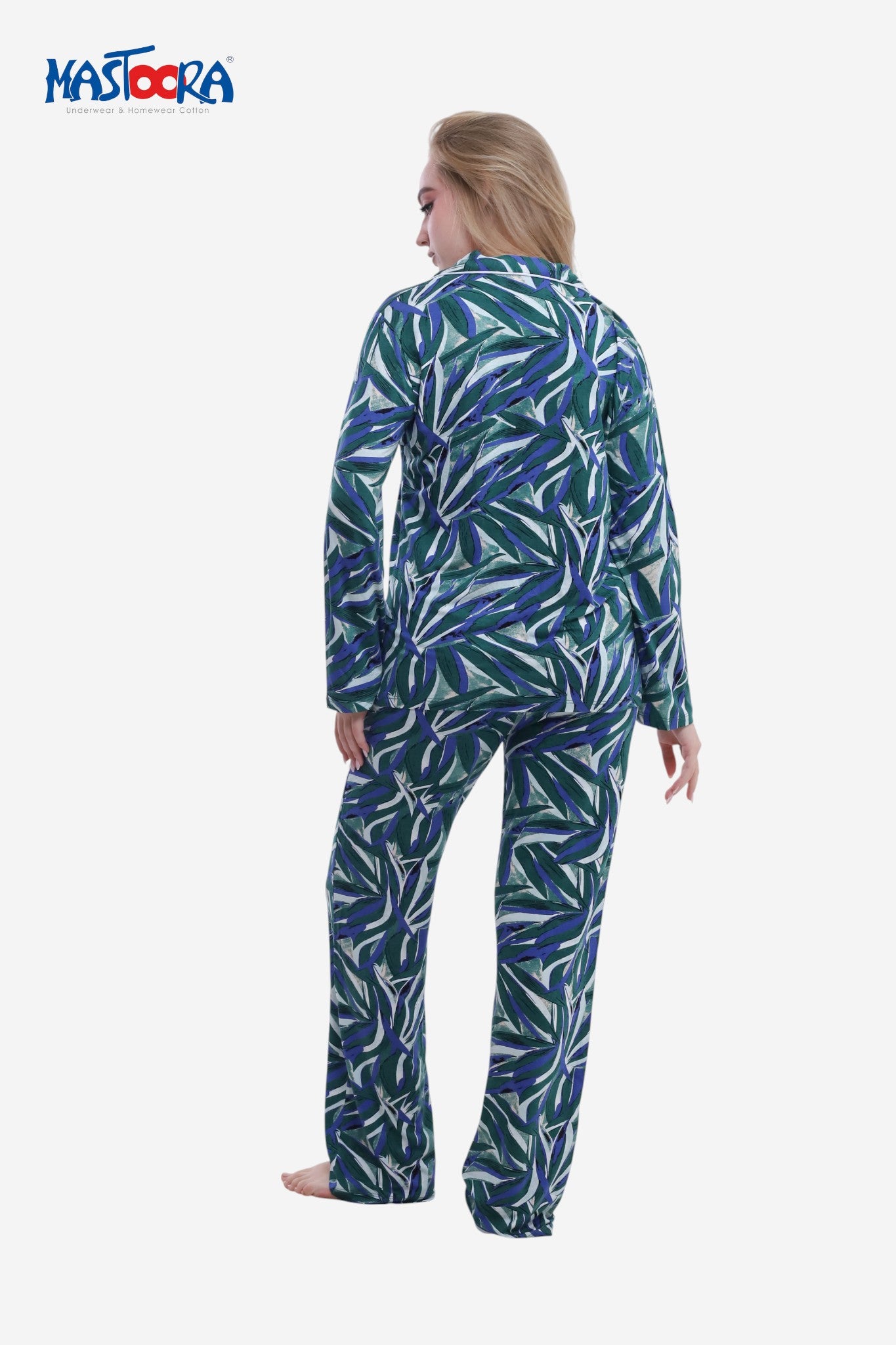 8000 Women's Classic Viscose Pajamas Fleur