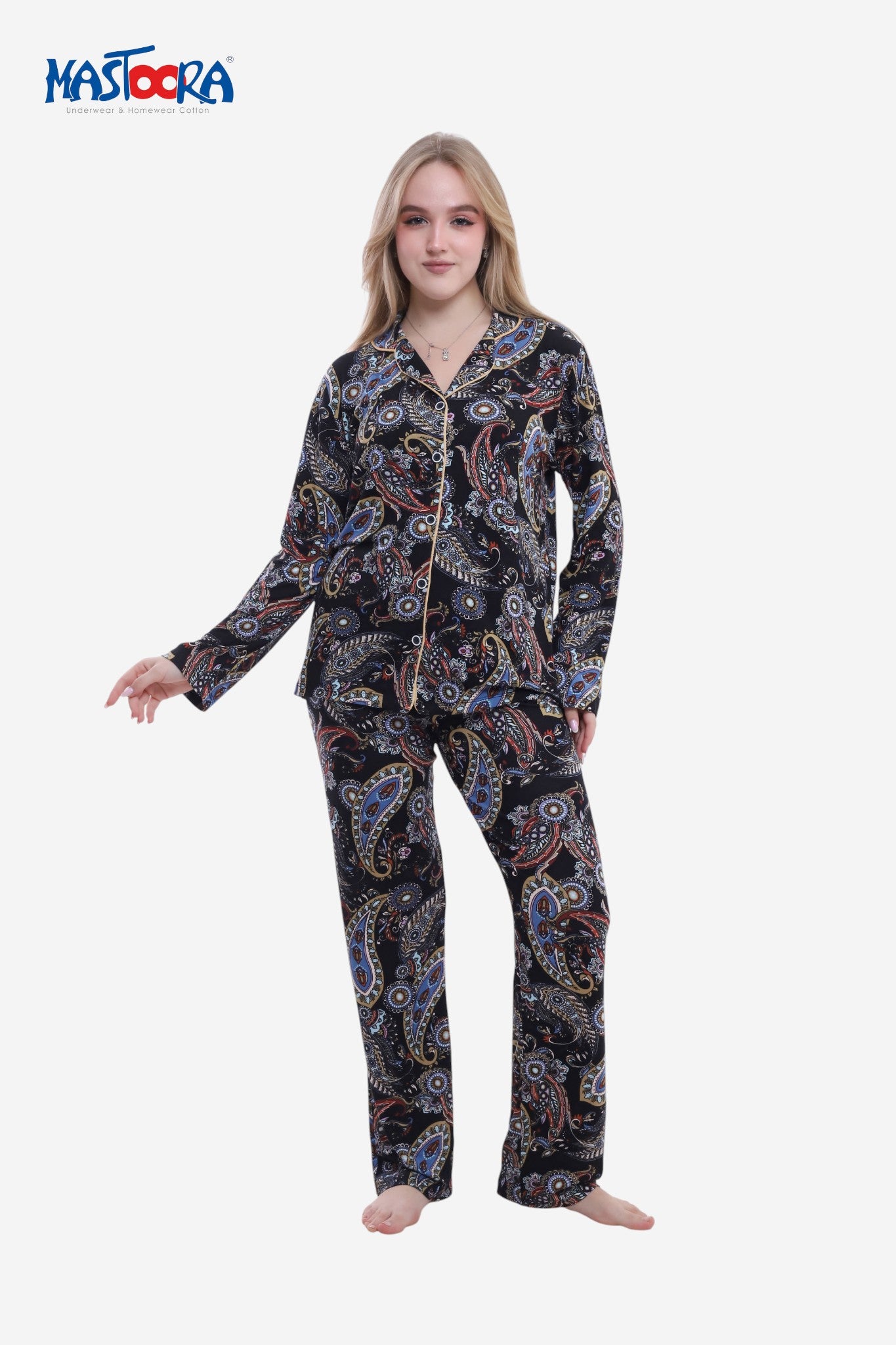 7000 Women's Classic Viscose Pajamas Fleur