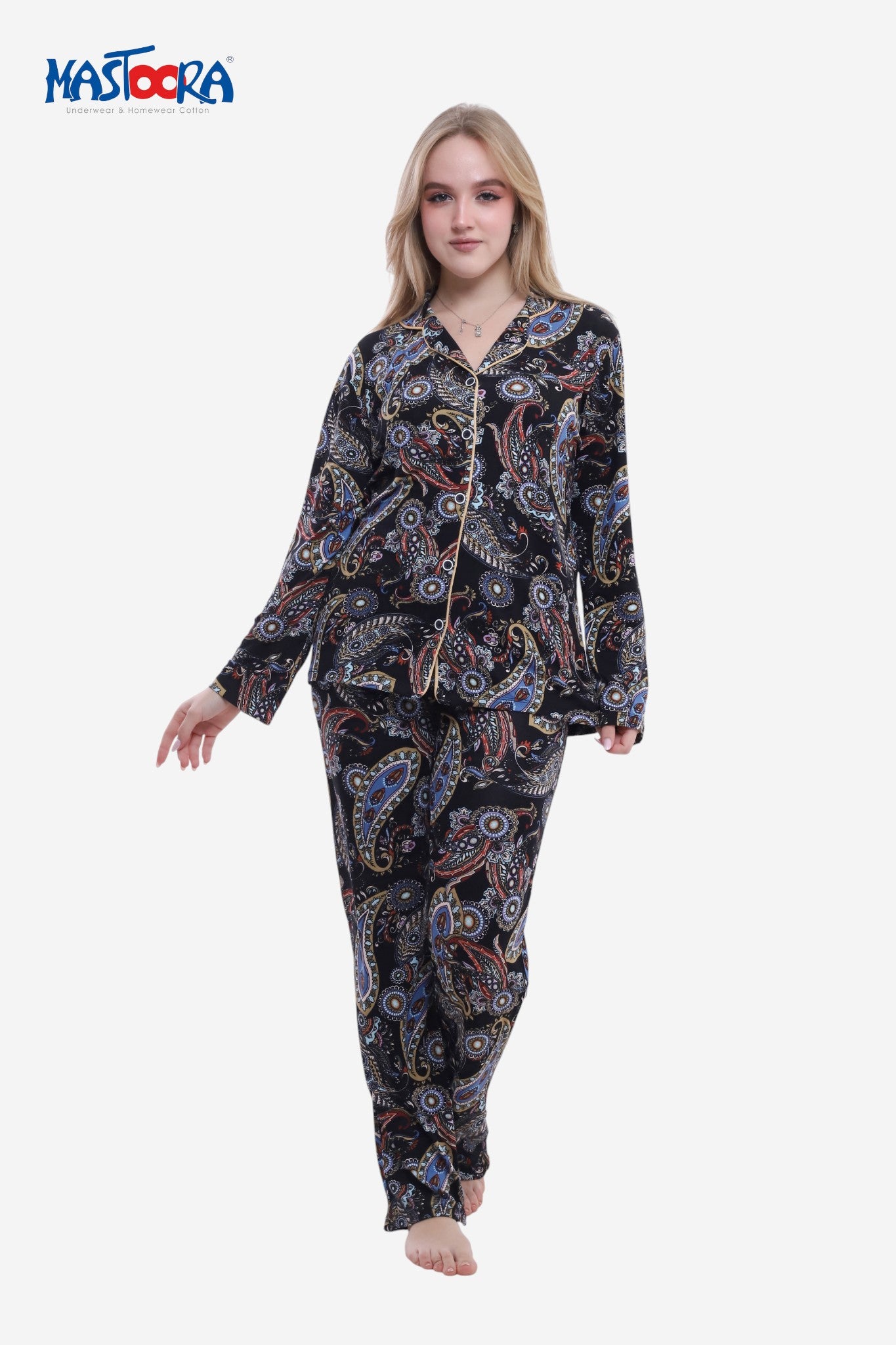 7000 Women's Classic Viscose Pajamas Fleur