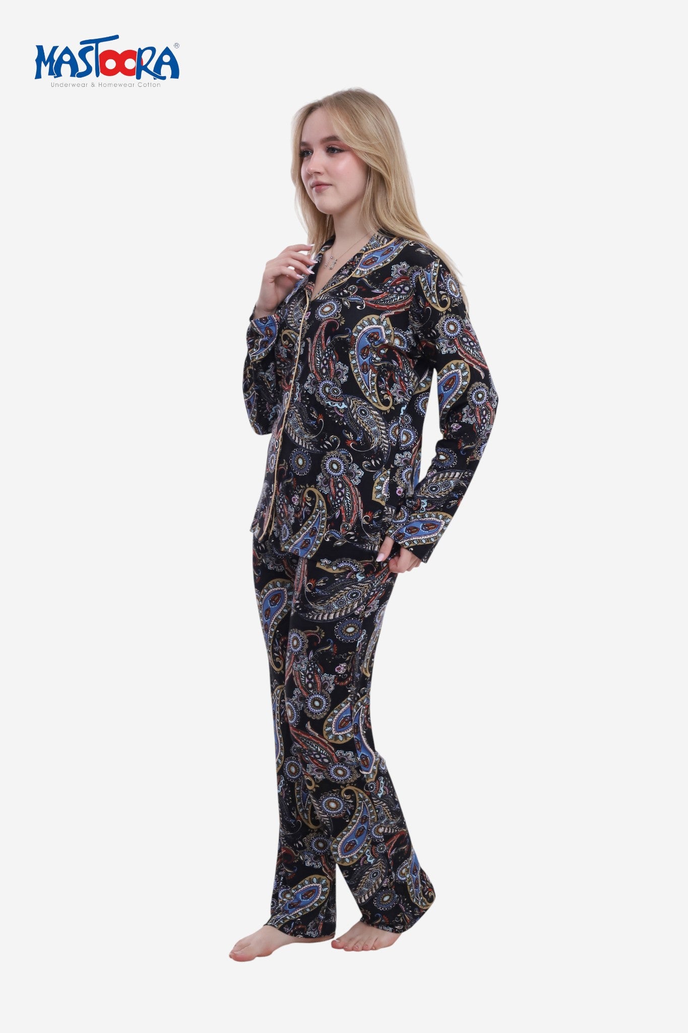 7000 Women's Classic Viscose Pajamas Fleur