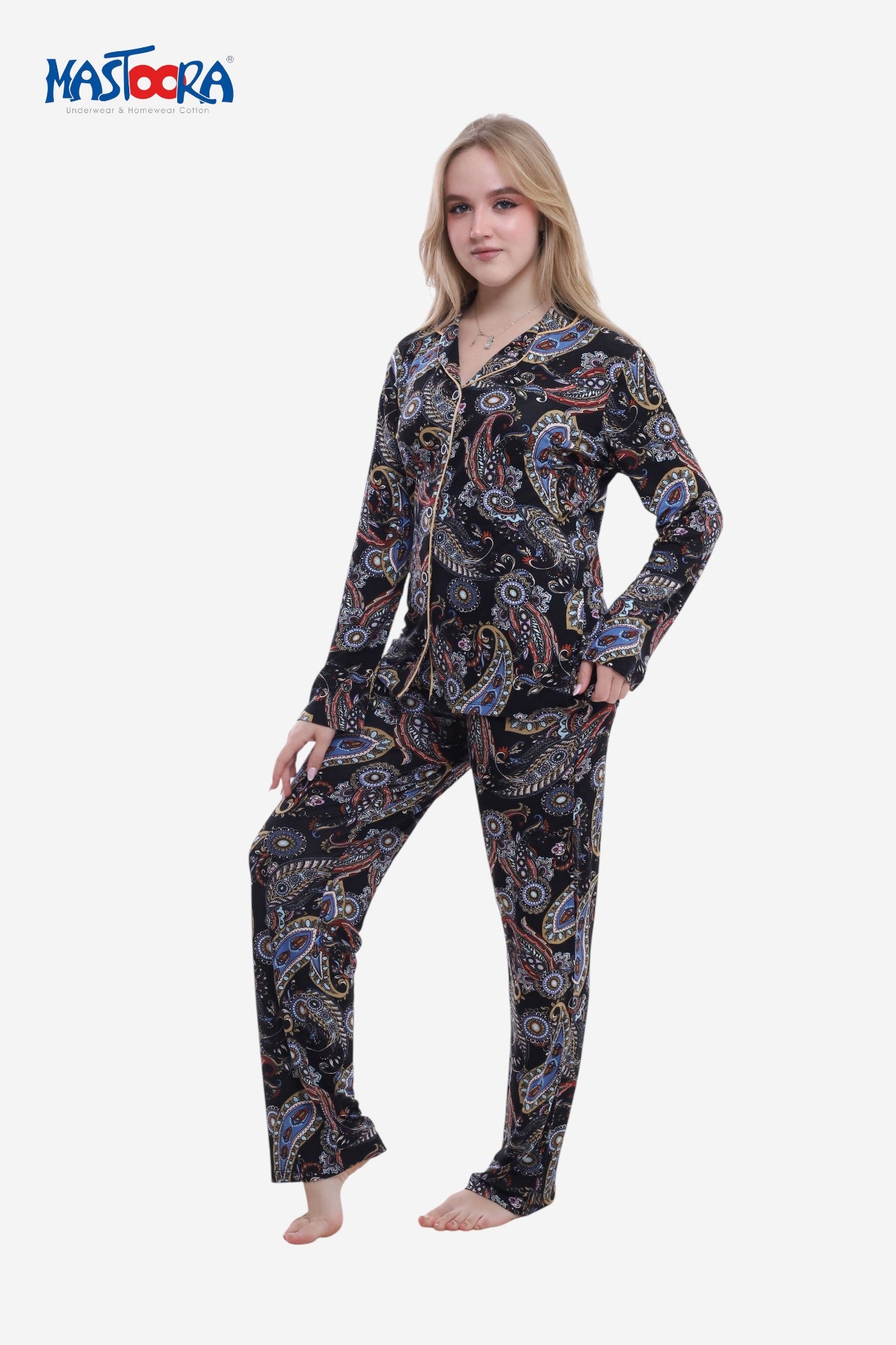 7000 Women's Classic Viscose Pajamas Fleur
