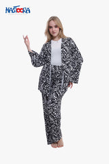 Print 1 Women's Viscose Pajamas Fleur