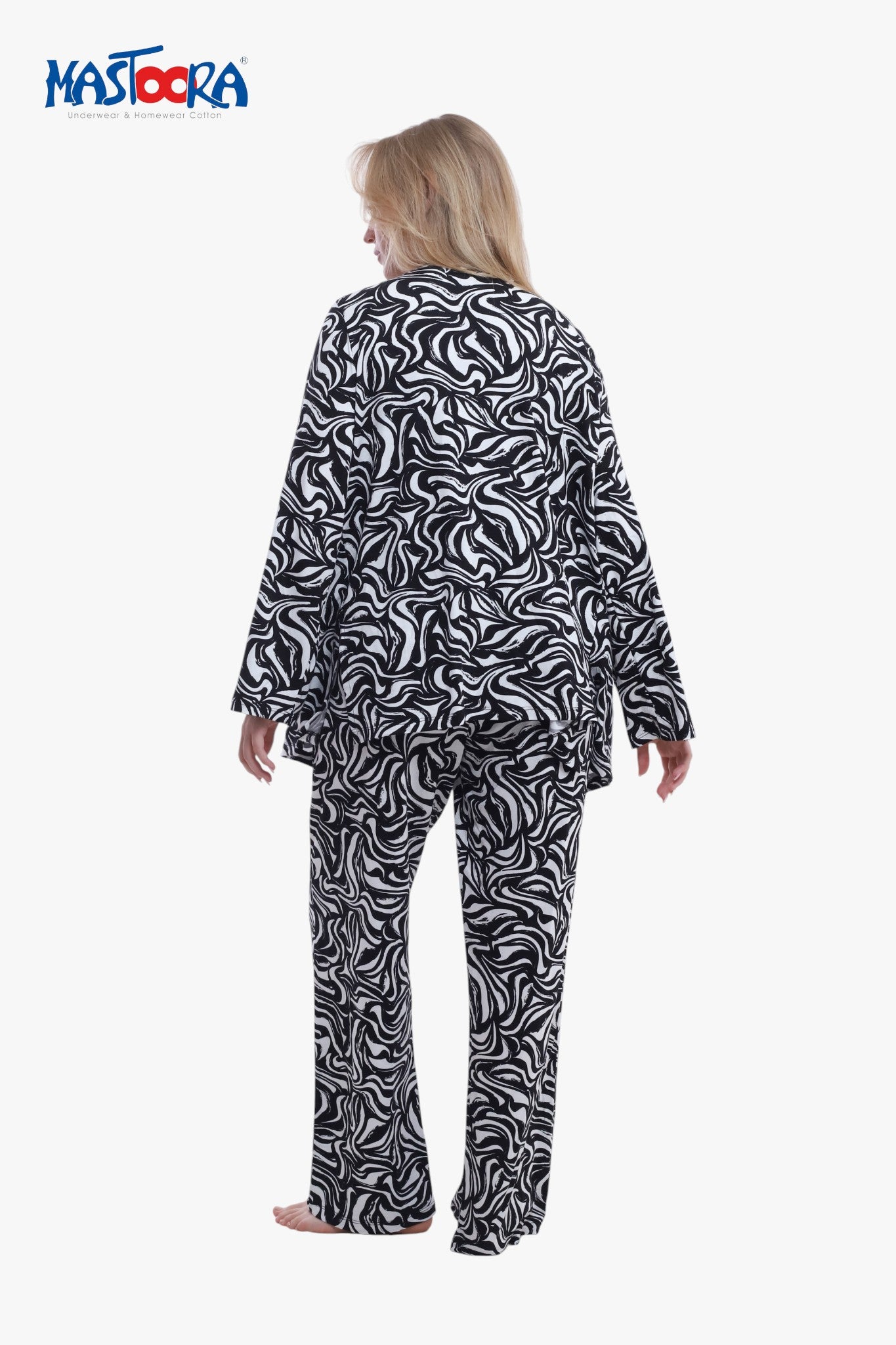 Print 1 Women's Viscose Pajamas Fleur
