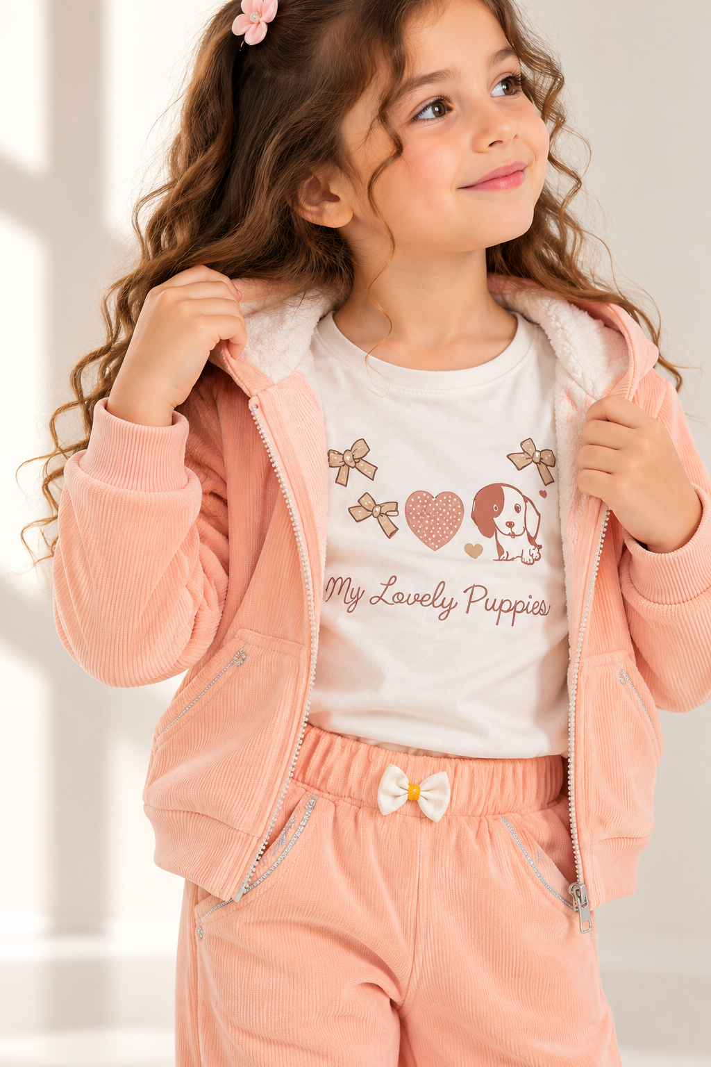 7069 Girls’ Winter Pajamas SIKA