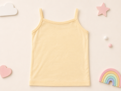 1477 Girls’ Kids’ Cotton Camisole – Different Colors