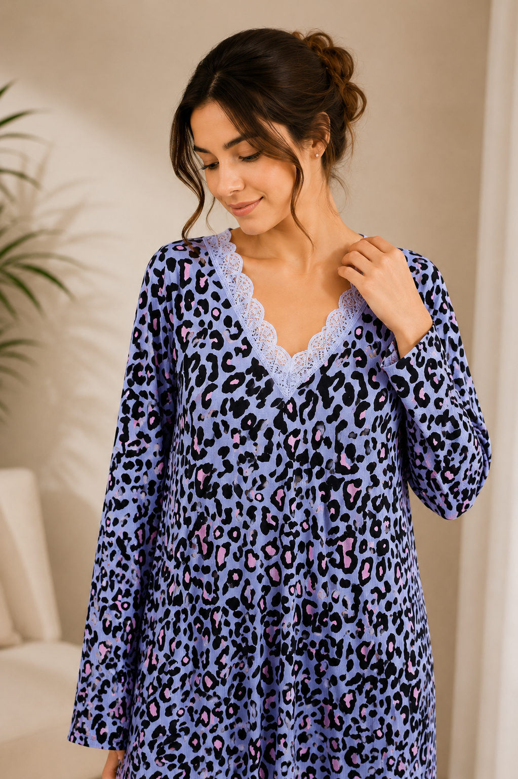 27212 Women’s Viscose Galabeya K.D