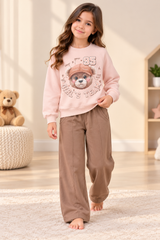 7503 Girls’ Winter Cotton Pajamas Dream