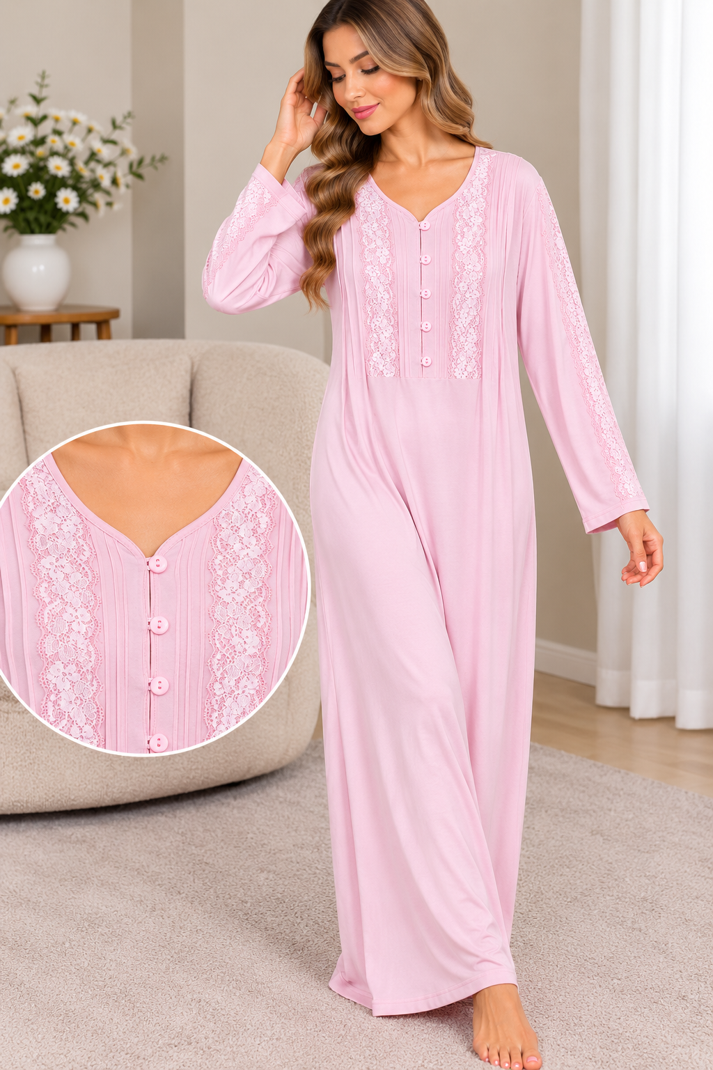 27501 Women’s Viscose Galabeya
