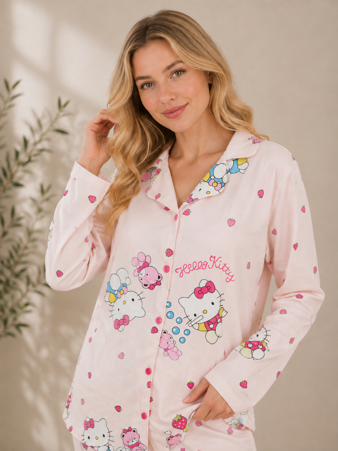 8045 Women’s Autumn Cotton Pajamas