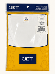 8253 JET Men's Short Sleeve V-Neck Undershirt